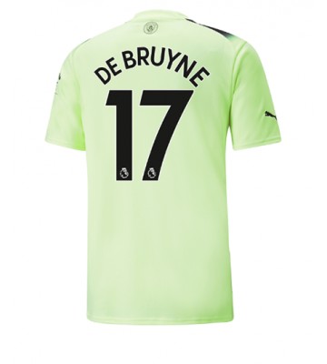 Manchester City Kevin De Bruyne #17 Tredjedrakt 2022-23 Kortermet